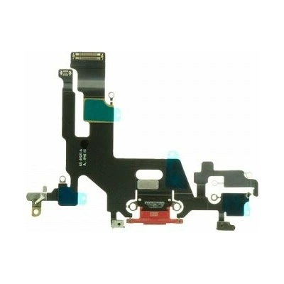 Nabíjací obvod + Flex kábel iPhone 11 - červený IPH0279