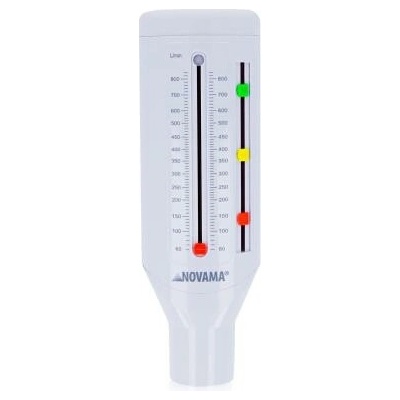 NOVAMA PEF 2 Spirometer pre dospelých, certifikovaný s denníkom