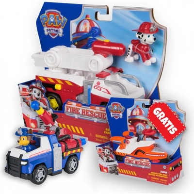 АКЦИЯ: Пес патрул Fire Rescue превозни средства Маршал + Чейс + Зума Безплатно (AS_6072660_6072641_6072684)