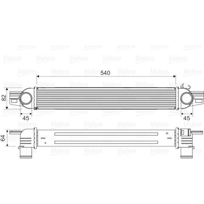 Chladič turba VALEO 818545