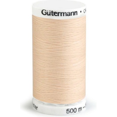 Polyesterové nite Gütermann návin 500 m Farba: 414 Eggnog