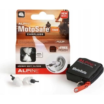 Alpine MotoSafe Tour špunty do uší s filtrem 80 dB