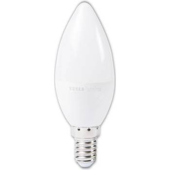 Tesla LED žárovka svíčka CANDLE E14, 6W, 230V, 500lm, 25 000h, 4000K denní bílá, 220st