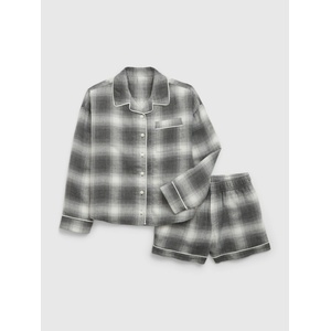 GAP Детска карирана пижама GAP GAP | Siv | Момичешки | 116