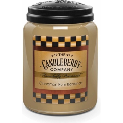 Candleberry Cinnamon Rum Bananas 624 g