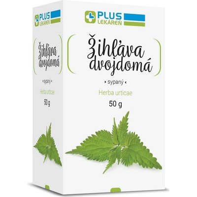 PLUS LEKÁREŇ Žihľava dvojdomá sypaná droga čaj 50 g