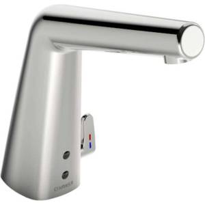 Hansa Designo - Електронна смесителна батерия за умивалник с мрежово захранване, Bluetooth, хром 51792221 (51792221)