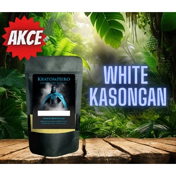 KratomHero White Kasongan Bílý Kratom prášek 500 g