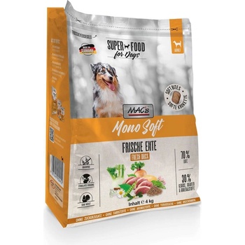 MAC's MACs Dog Mono Soft FRESH Премиум храна за куче- патица 4 кг