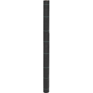vidaXL Мембрана против плевели, черна, 1, 5x25 м, PP (4005152)