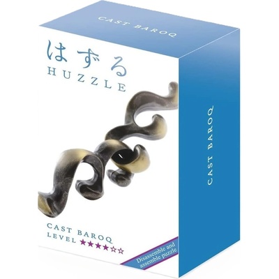 Hanayama Метален логически пъзел Hanayama - Cast Puzzle Baroq Huzzle (515053)