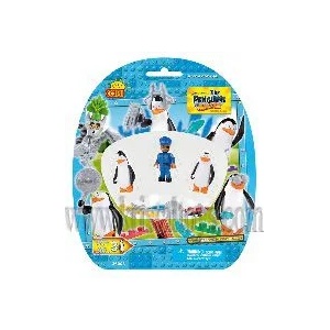  Конструктор Фигура 3 броя с аксесоари Cobi The Penguins of Madagascar 26003