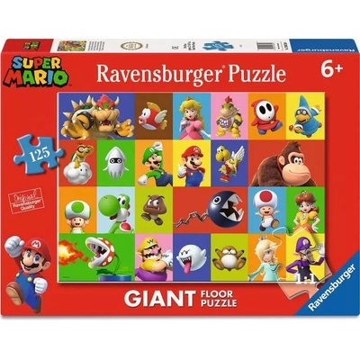 RAVENSBURGER Obrovské podlahové Super Mario 125 dielov