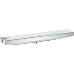 Hansgrohe Rainfinity - Стенна конзола с държач и рафт, хром 26843000 (26843000)