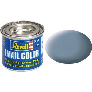 Revell Емайлна боя, Revell, Email Color, Сиво мат, 14 мл (R32157)