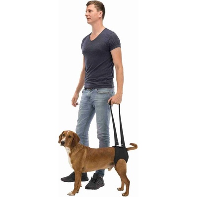 Trixie Podpůrná pomůcka k chůzi L 65-75 cm černá