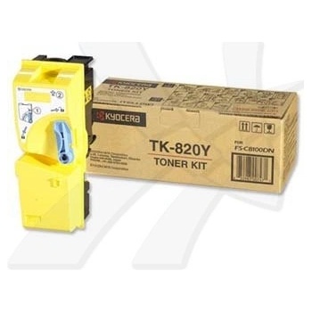 Kyocera Mita TK-820Y - originálny