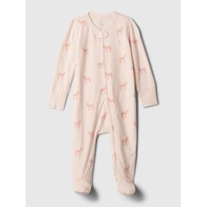 GAP Бебешки гащеризон от органичен памук GAP GAP | Rozov | Момичешки | 56-62