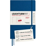 Leuchtturm1917 weekly calendar 2027 dotted medium (A5) with notebook - 145 x 210 mm - January-December 2027 - 400263 (400263)