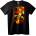 NOONEBRAND Тениска Misfits Флаг skull - L, White