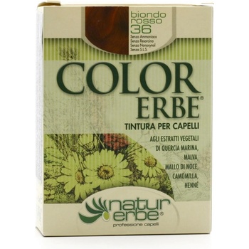 Color Erbe přírodní barva na vlasy 7.6 červená blond Natur Erbe 135 ml