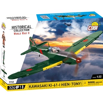 COBI 5740 II WW Kawasaki KI-61-I HIEN (Tony), 1: 32, 324 к, 1 ф