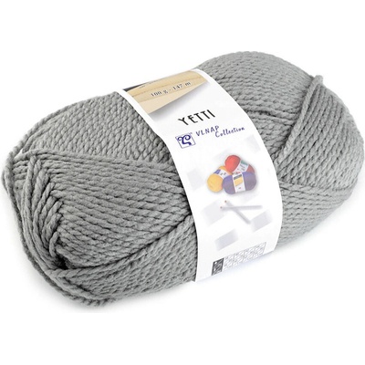 Pletací příze Yetti 100 g Varianta: 17 (58060) šedá paloma, Balení: 1 ks