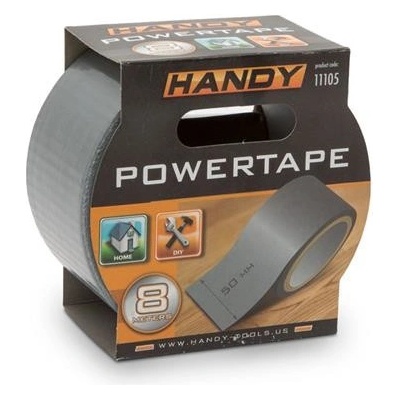 Handy 11105 Páska lepiaca PVC 50 mm x 5 m sivá
