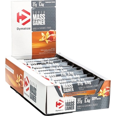 Dymatize Super Mass Gainer Bar [10 x 90 грама] Ванилия и карамел