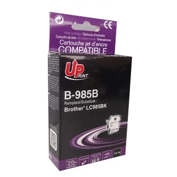 Compatible Мастилница uprint lc985, brother, Черен (lf-ink-brot-lc985b-up)