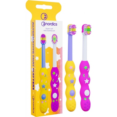 Nordics Premium Baby Soft 4080 Yellow&Pink 2 ks