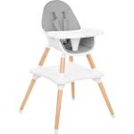 KikkaBoo Стол за хранене 3 в 1 KikkaBoo - Multi, Grey (31004010169)
