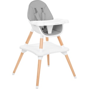 KikkaBoo Стол за хранене 3 в 1 KikkaBoo - Multi, Grey (31004010169)