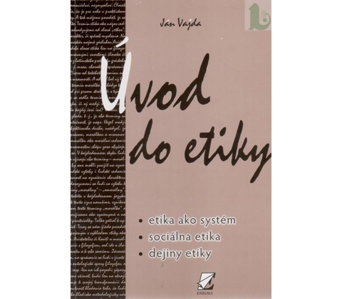 úvod do etiky - Ján Vajda