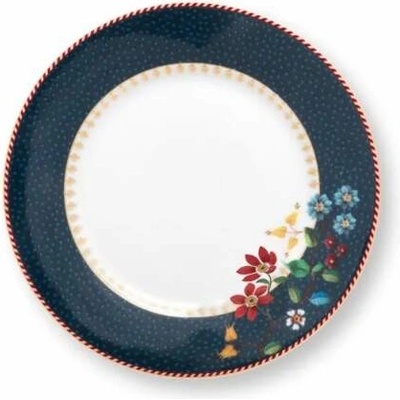 Pip Studio Berry Blues talíř 17cm, modrý