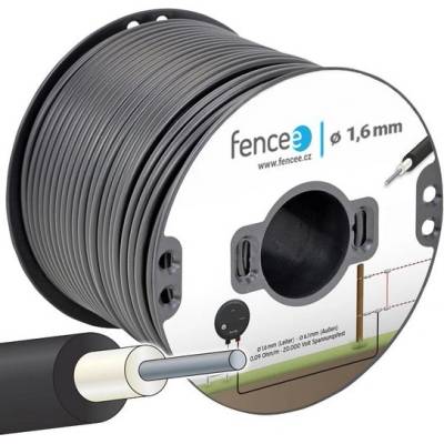 Fencee Kabel vysokonapěťový 1,6mm / 10 m