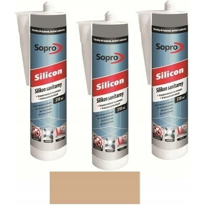 Sopro sanitární silikon 310 ml béžová