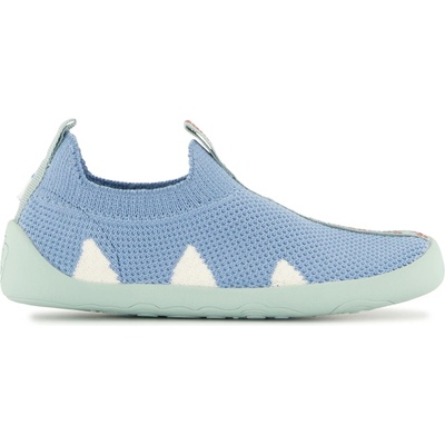 Affenzahn Детски пантофи Affenzahn Kid's Slippers Knit Flinky Slippers - Shark / Blue - размер 28 (EU) (702-3997-0218)