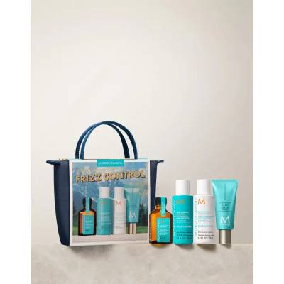 Moroccanoil Комплект за път - грижа за гладка коса, анти-фриз Travel Kit Frizz (MRCMP26TRAVELFBU)