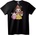 NOONEBRAND Тениска Прошната Belle - M, Black