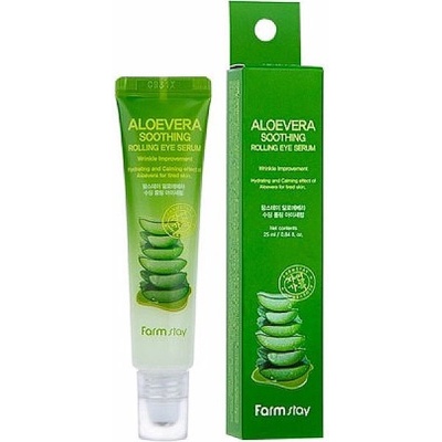 Farm Stay Околоочен ролер-серум Aloe Vera Soothing, 25 ml