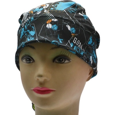 Čepice Mikropolyester RDX F1568 FOTBAL tyrkysová