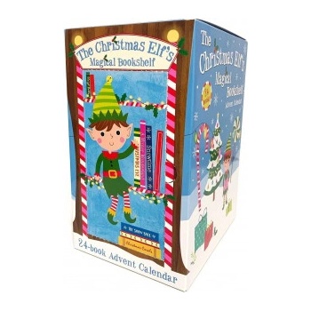 Christmas Elf's Magical Bookshelf Advent Calendar