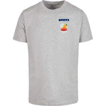 Mister Tee Тениска Vintage Spritz Tee heather grey XXLUB-MT2402-00431 - Черен, размер M