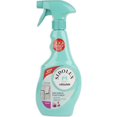 SIDOLUX M rozprašovač proti prachu s vôňou Magnólie 400 ml