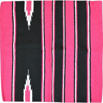 RANDOL´S Navajo Westernová deka černo růž.