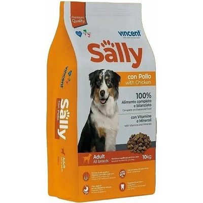 Vincent Sally Dog Adult Pollo 10 kg kuřecí