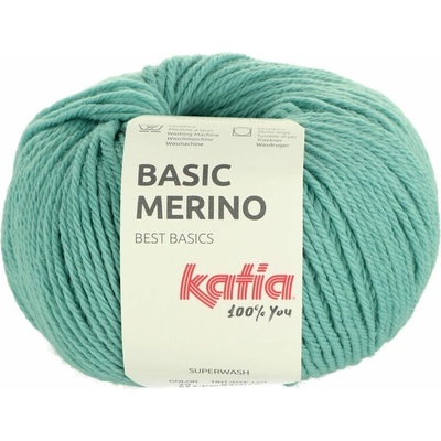 Katia Basic Merino 73 tyrkysová