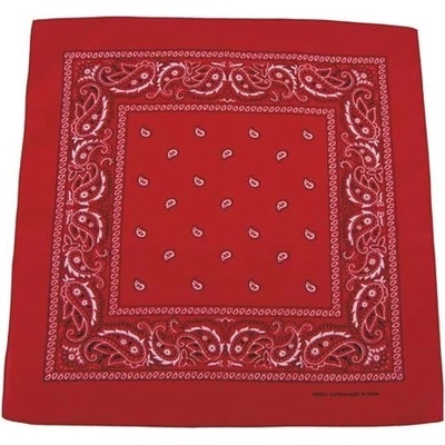 Bandana šátek červeno bílý