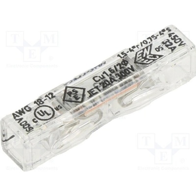 WAGO 2773-2401 Rychlosvorka; 2273; 32A; přímý; pružinová svorka; 0,75÷4mm2 – Zboží Mobilmania